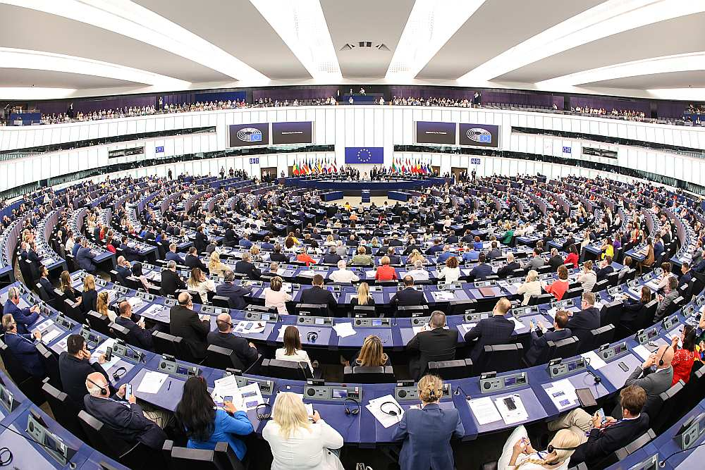 Paužot atbalstu Ukrainai un balsojot par vadošajām ES amatpersonām, šonedēļ Strasbūrā darbu sāka jaunais Eiropas Parlaments, kura pilnvaras ir līdz 2029. gadam.