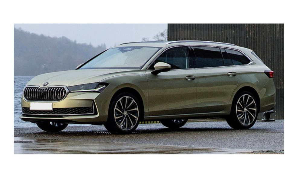 "Škoda Superb" — liels, bet slaids. Izcils tālu ceļojumu auto.