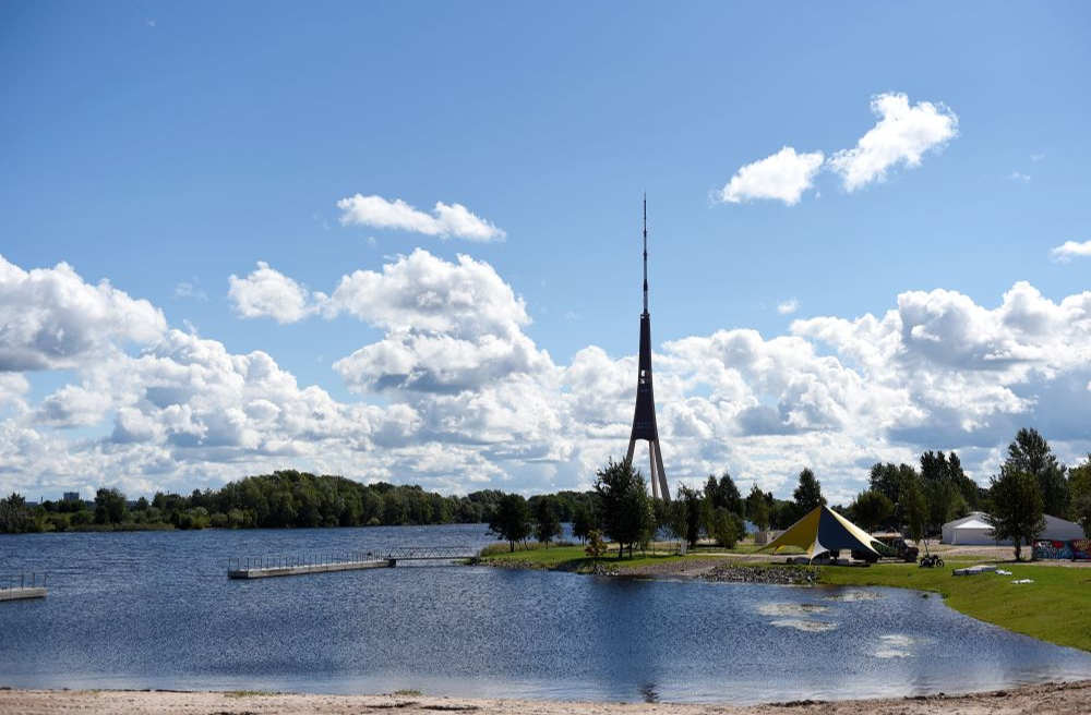 Lucavsalas peldvieta.