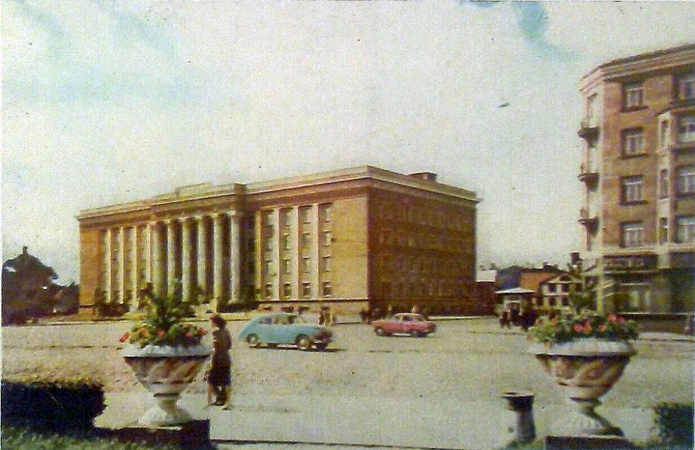 Liepājas Pedagoģiskais institūts 60. gados.