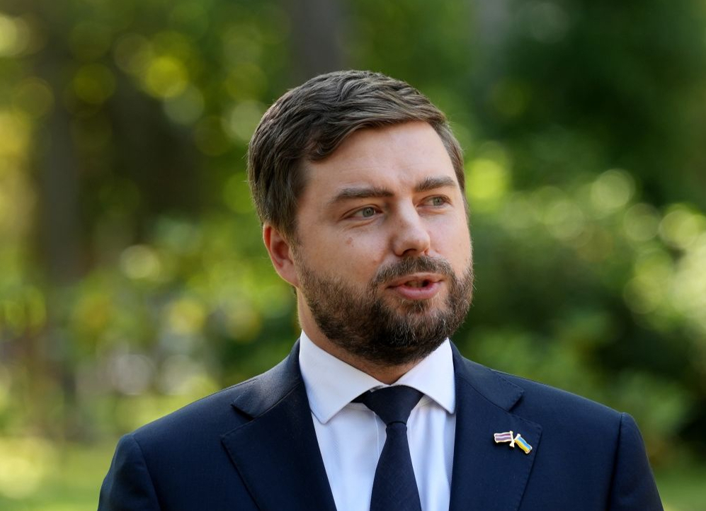 Ukrainas vēstnieks Latvijā Anatolijs Kucevols.