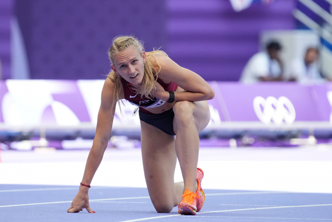 Vieglatlēte Gunta Vaičule piedalās vieglatlētikas sacensībās 400 metru sprintā 2024. gada vasaras olimpiskajās spēlēs Parīzē.