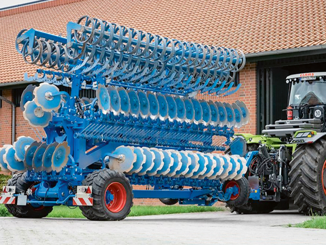 'Lemken Rubin 10/1000' ecēšas.