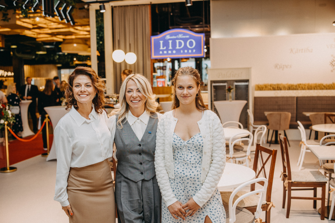 "Lido" restorāna atklāšana tirdzniecības centrā "Rīga Plaza".