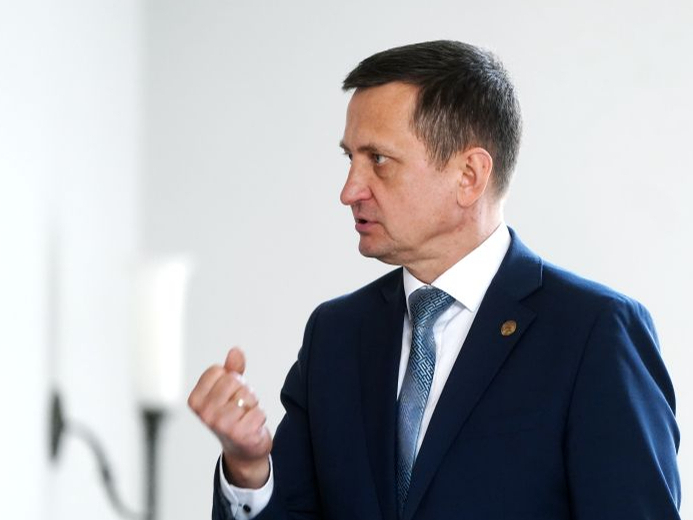 Zemkopības ministrs Armands Krauze.