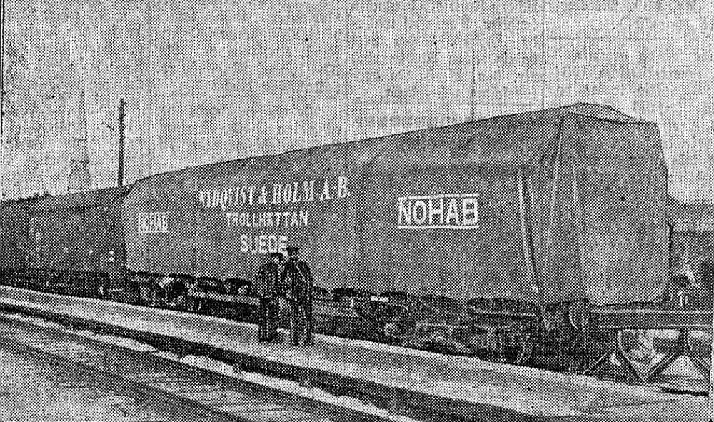 Iepakotais šaha salonvagons Rīgā.