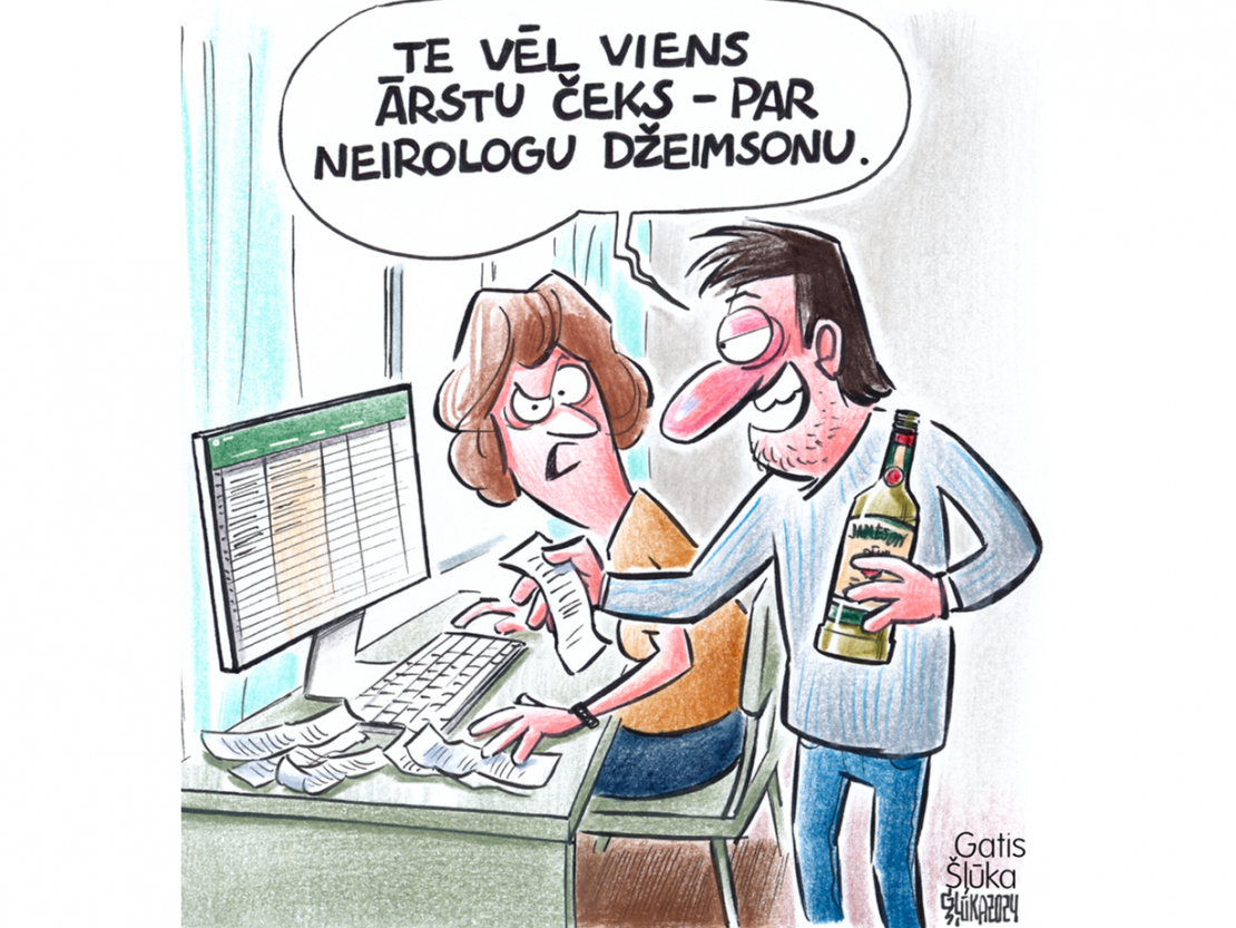 Zīmē Gatis Šļūka: Neirologs Džeimsons