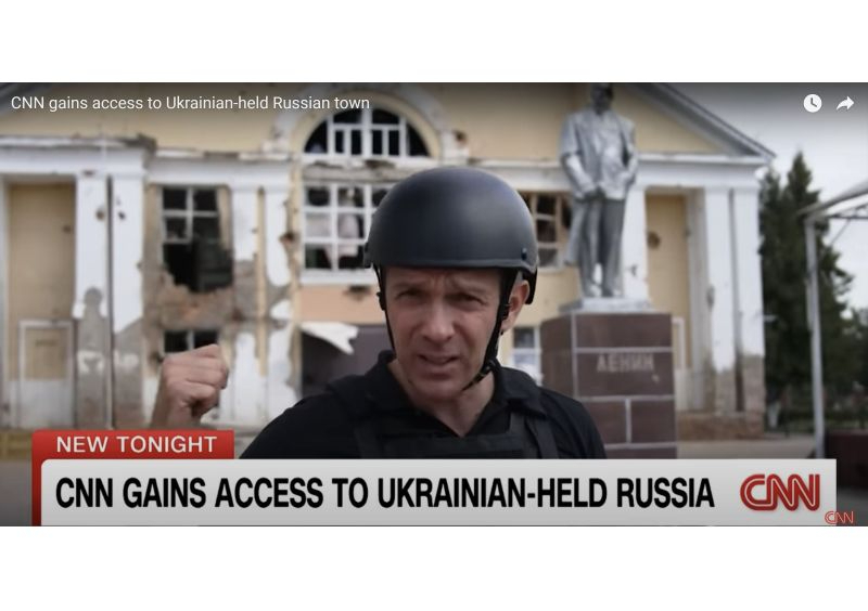 CNN žurnālists Niks Patons Volšs.