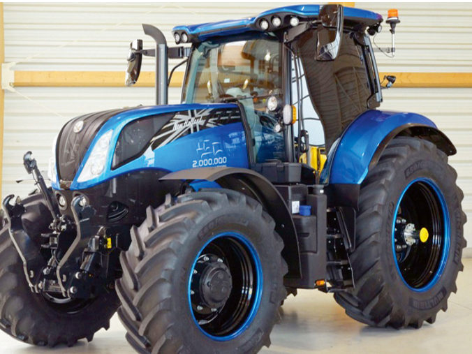 'New Holland' jubilejas traktors.