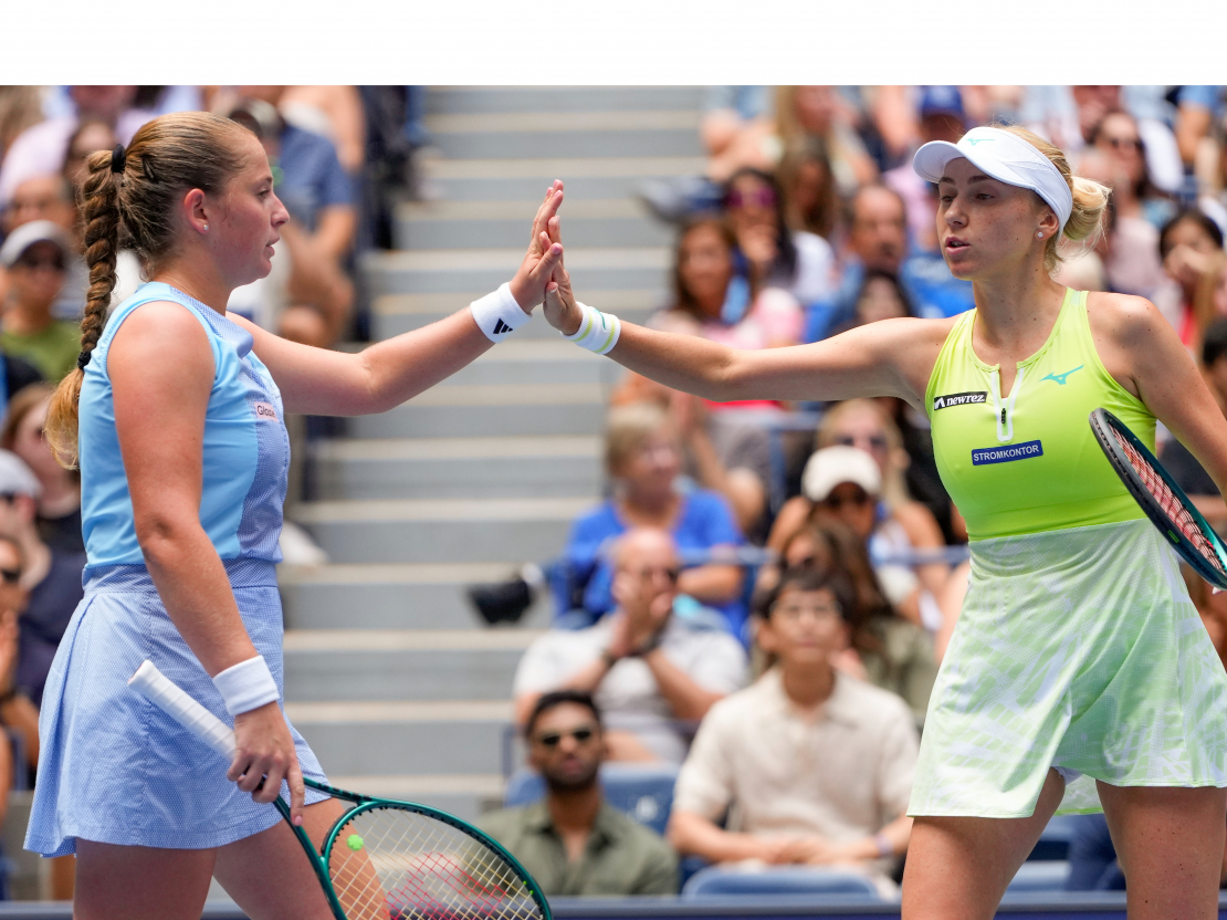 Ostapenko un Kičenoka uzvar ASV atklātā čempionāta dubultspēļu finālā.