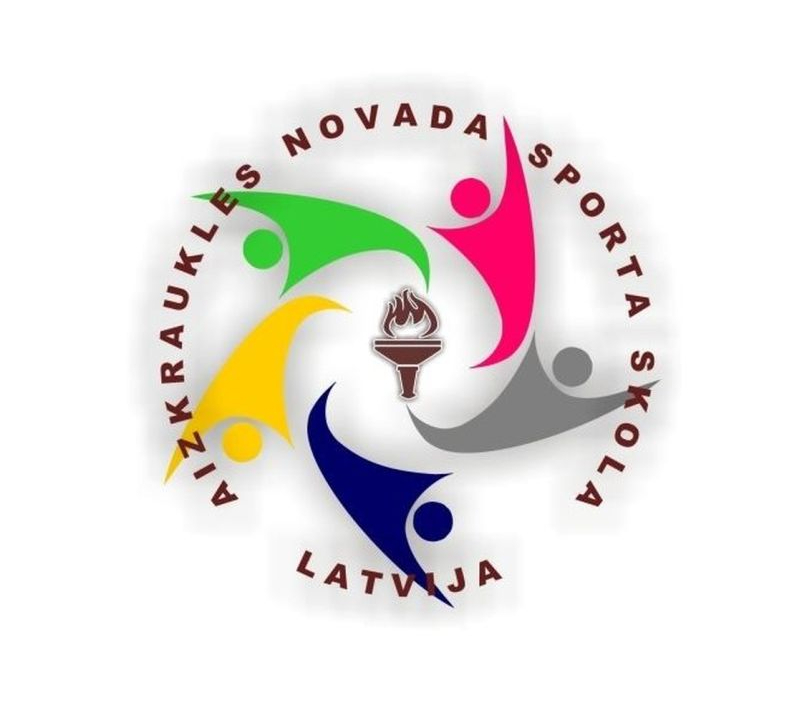 Aizkraukles novada sporta skolas logo.
