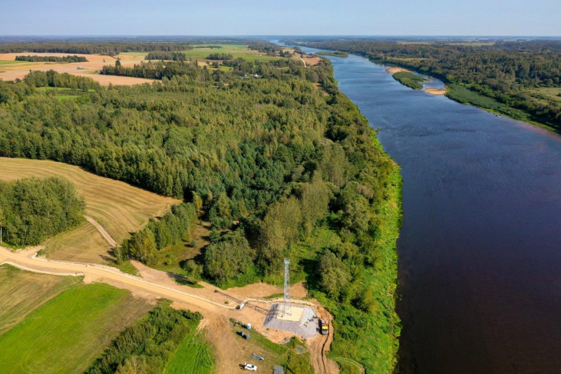 Tornis Latvijas — Baltkrievijas robežas novērošanai Daugavas posmā.