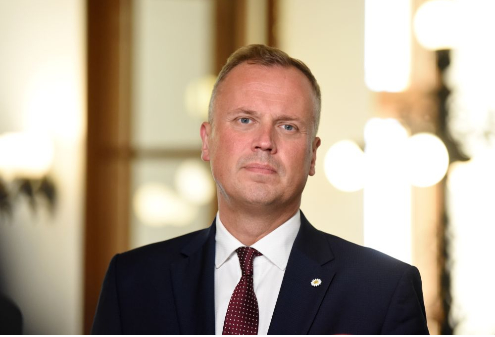 "Apvienotā saraksta" frakcijas priekšsēdētājs
Edgars Tavars. 