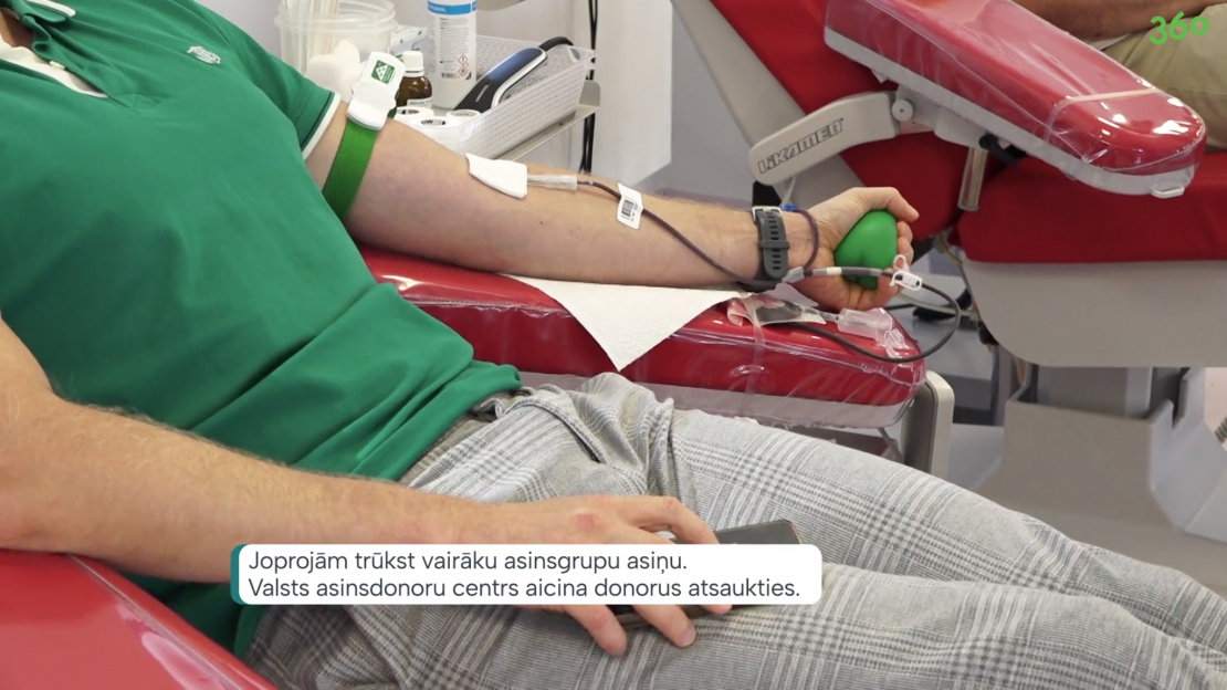 Valsts asinsdonoru centrs izsludinājis aicinājumu ziedot asinis visām asinsgrupām, jo asins krājumi sasnieguši kritisko līmeni.