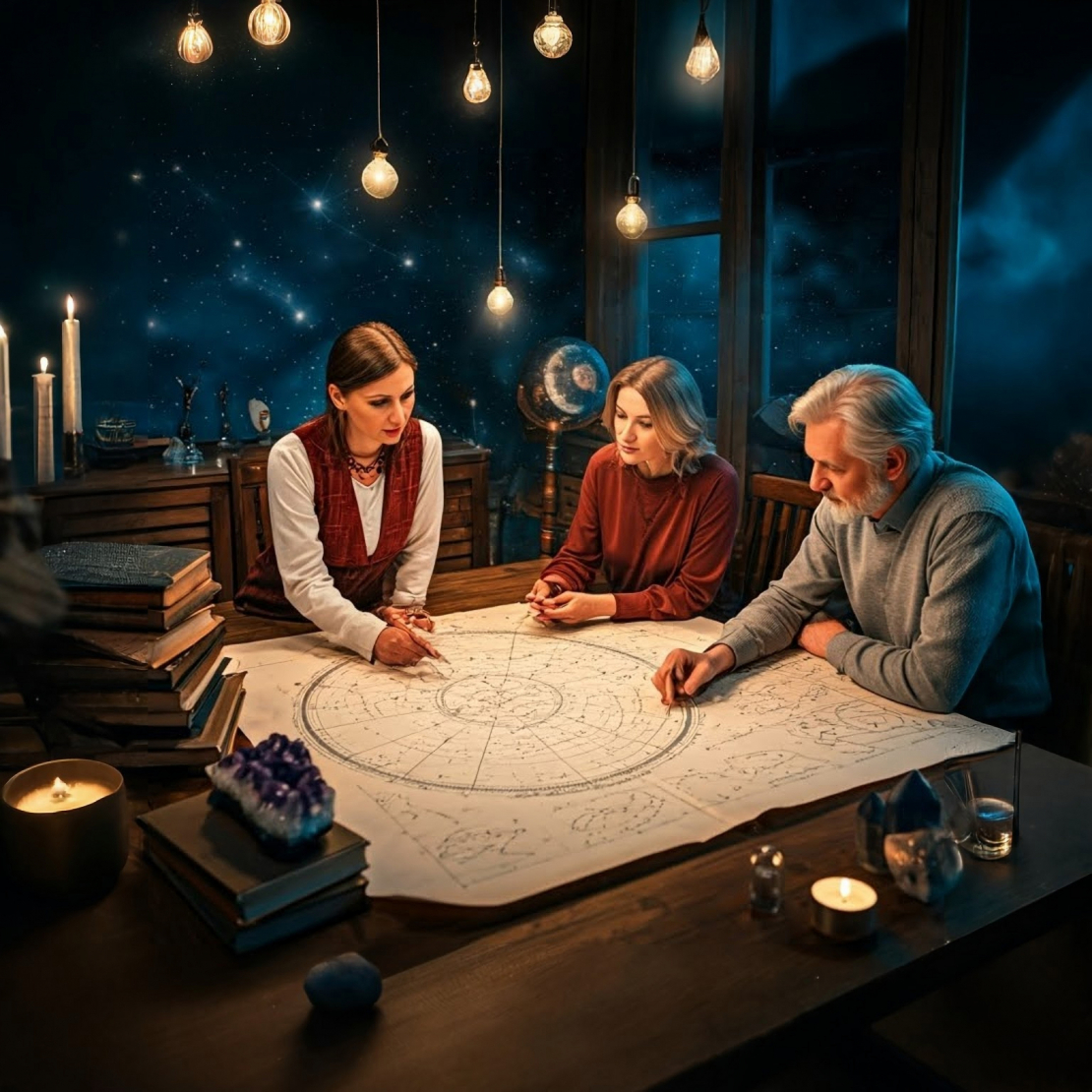 Ko astrologi redz Latvijas kartē?