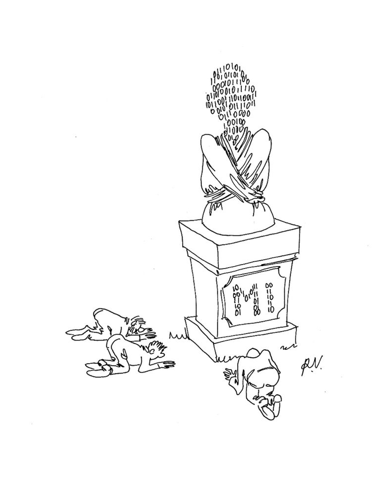 Zīmē Romans Vitkovskis. Jaunais pielūgsmes objekts