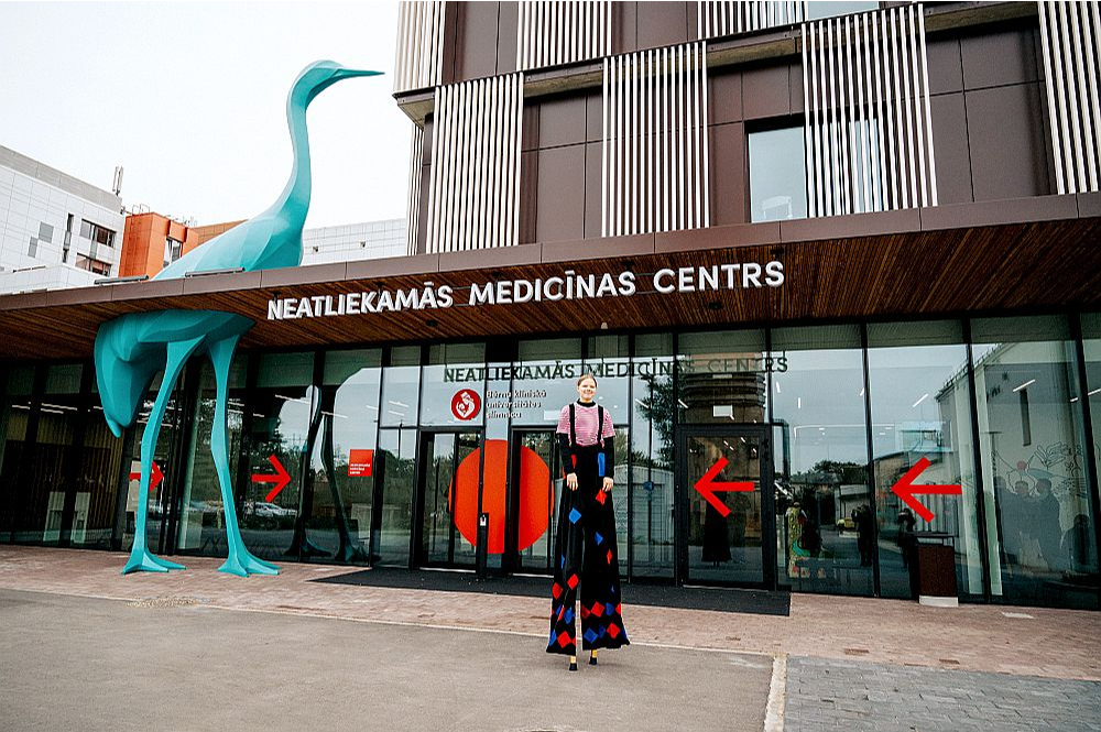 No 9. oktobra jaunajās telpās pacientus sāks uzņemt Neatliekamās medicīnas centrs.