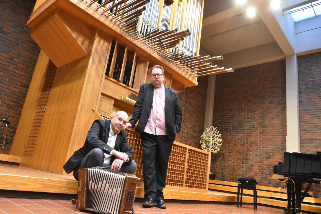 Somijas duets Markku Lepisto un Mikko Helenius.