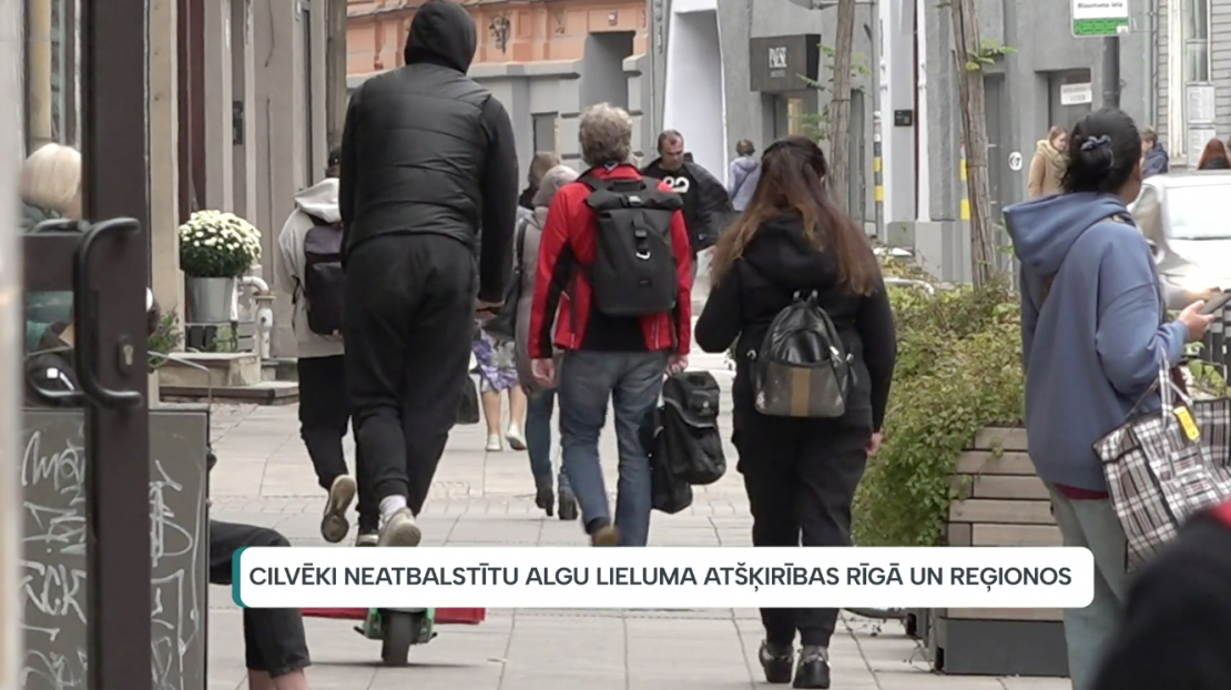 Pētījumā secināts, ka Rīgā ap 40% un reģionos ap 50% iedzīvotāju nesaņem dzīvei nepieciešamo algu.
