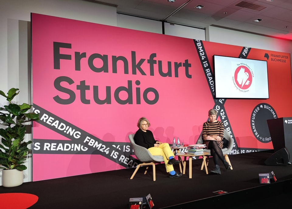 Frankfurtes grāmatu izstāde.