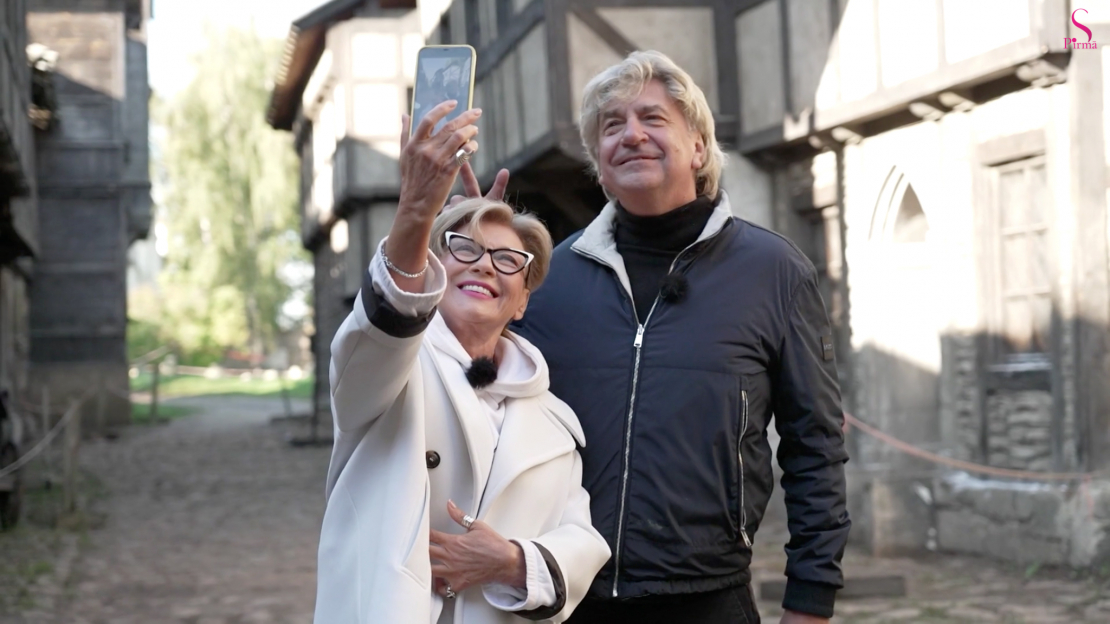 Žanna Dubska un Andrejs Ēķis.