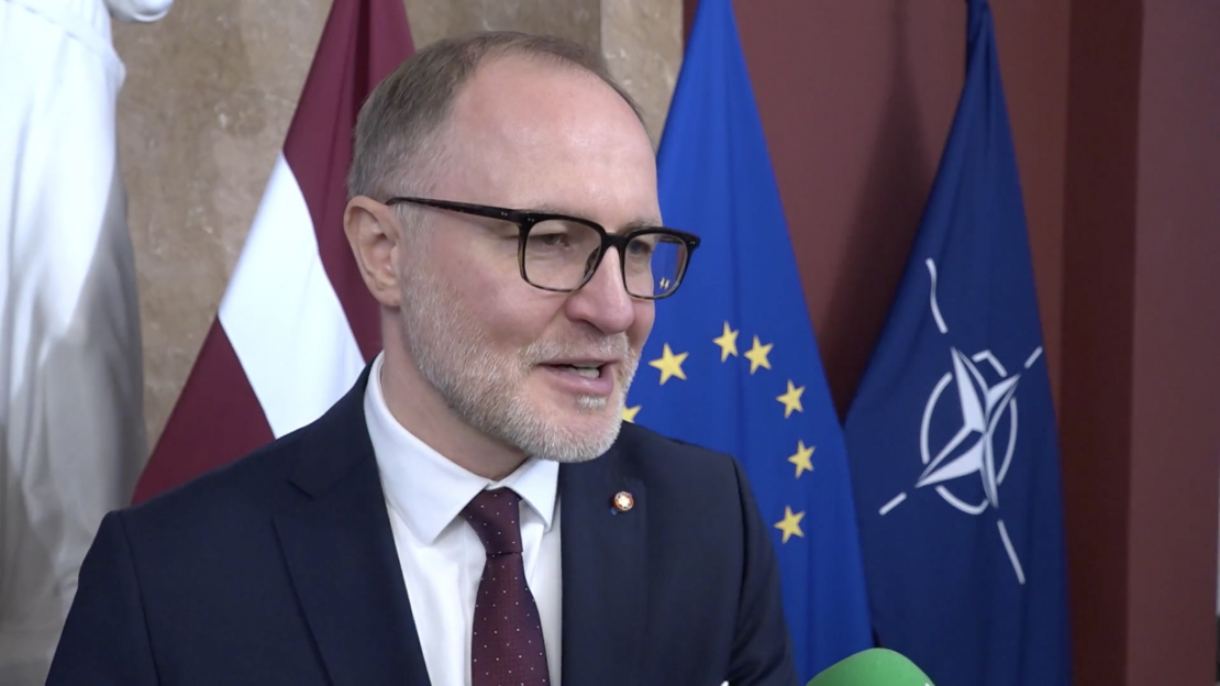 Latvijas aizsardzības ministrs Andris Sprūds. 