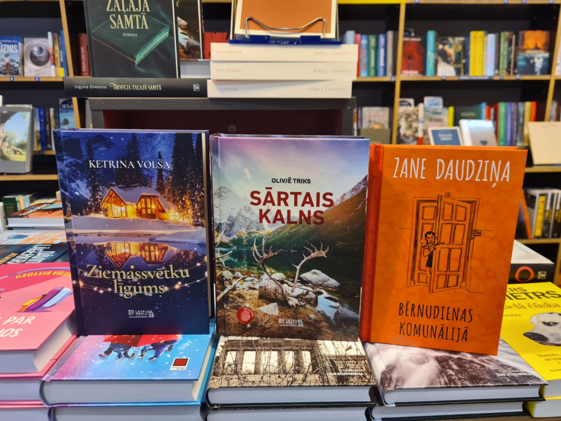 "Globusa" desmitnieks: Nedēļas pirktākās grāmatasnm.
