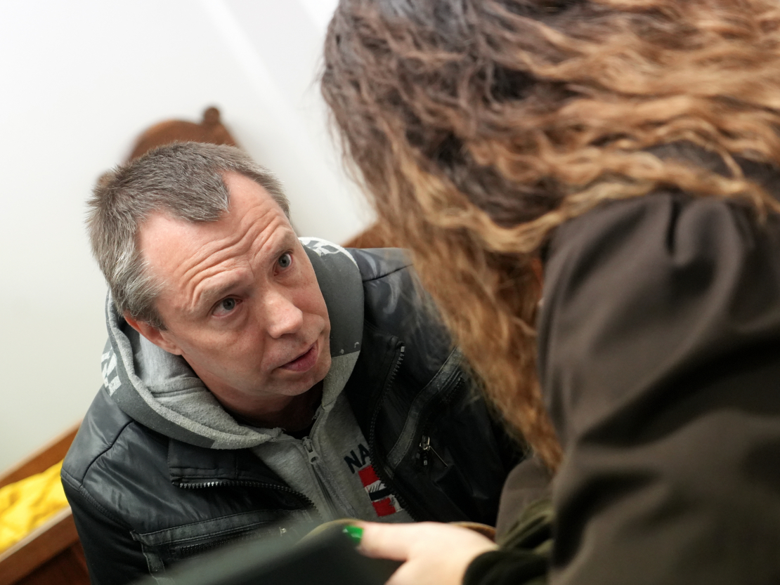 Krimināllietā apsūdzētais taksists Sergejs Sidorovs.