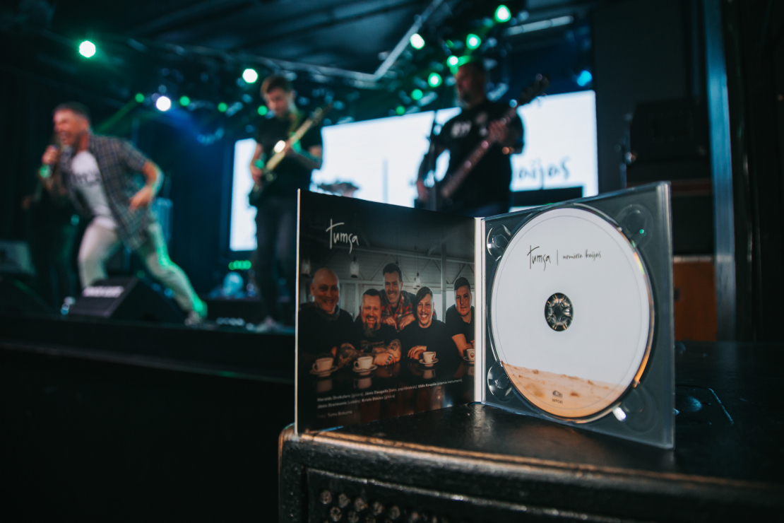 Grupa "Tumsa" prezentē jaunu albumu