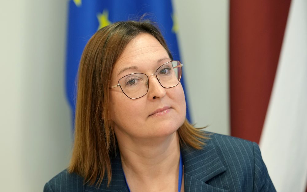 Neatliekamās medicīniskās palīdzības dienesta vadītāja Liene Cipule.