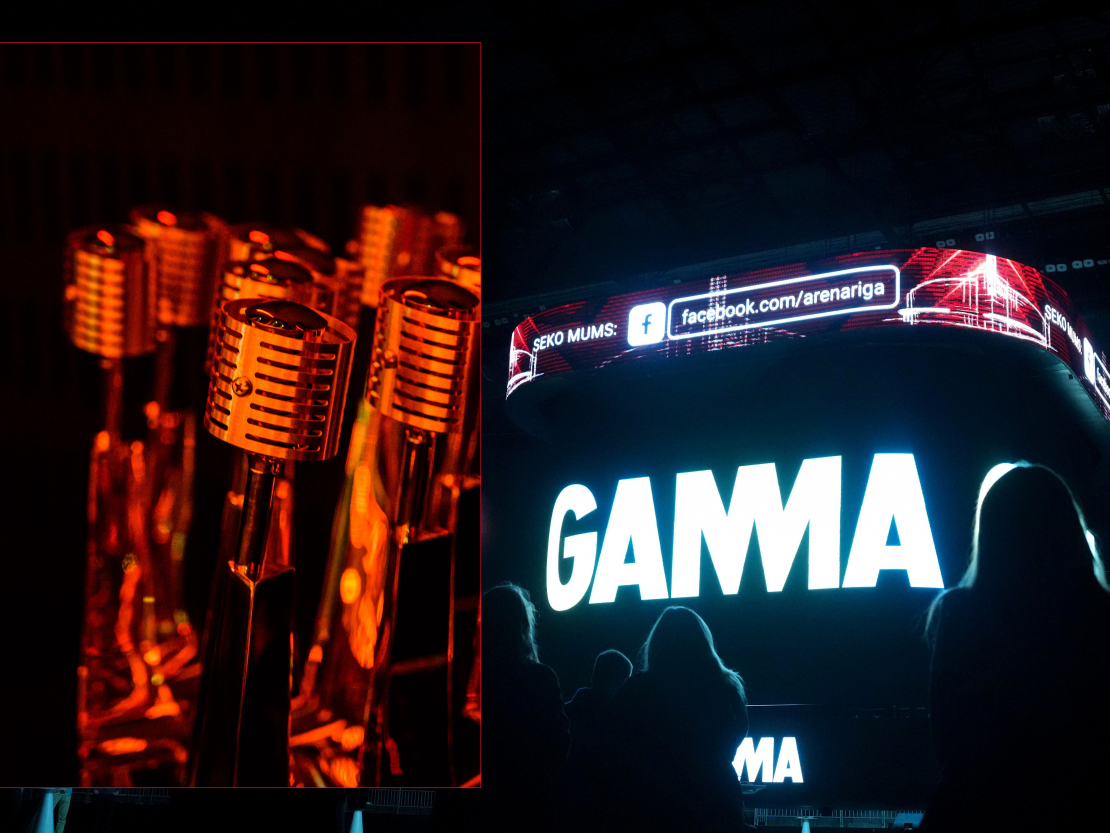 "Gamma"/"Zelta mikrofons".