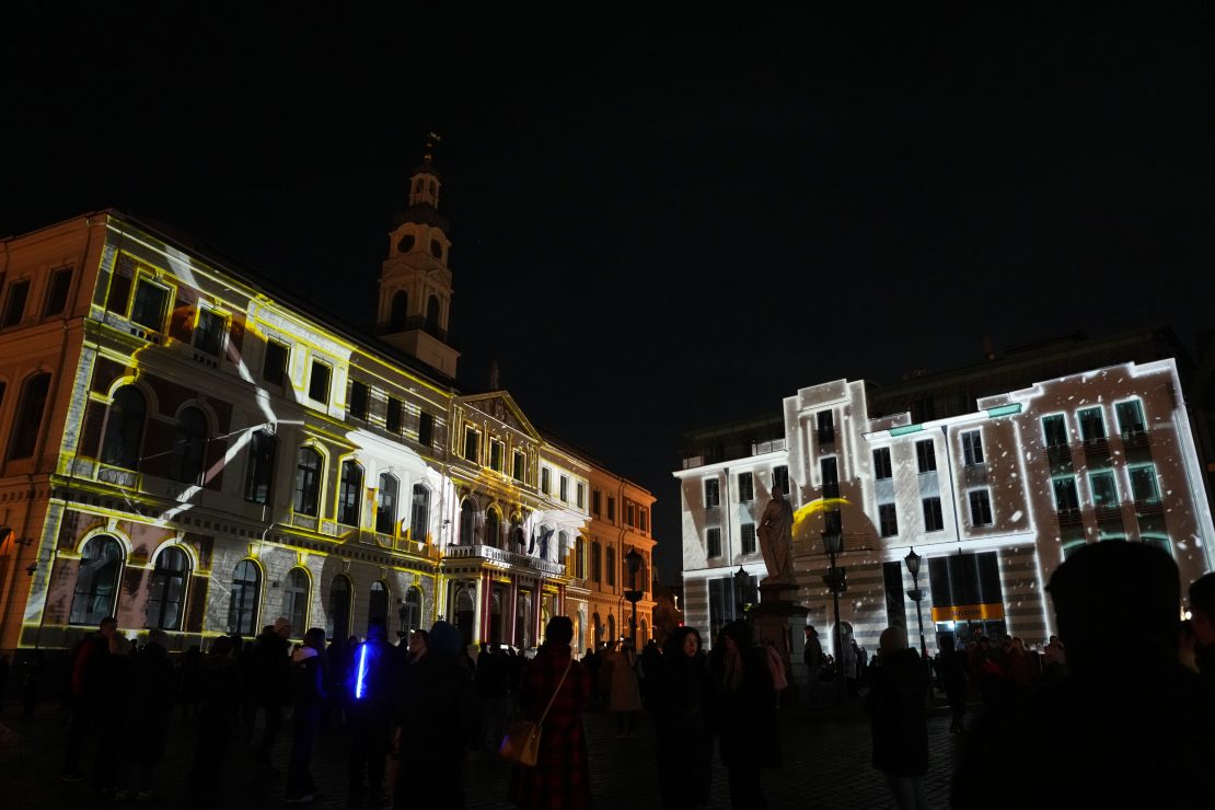 Gaismas festivāls "Staro Rīga".