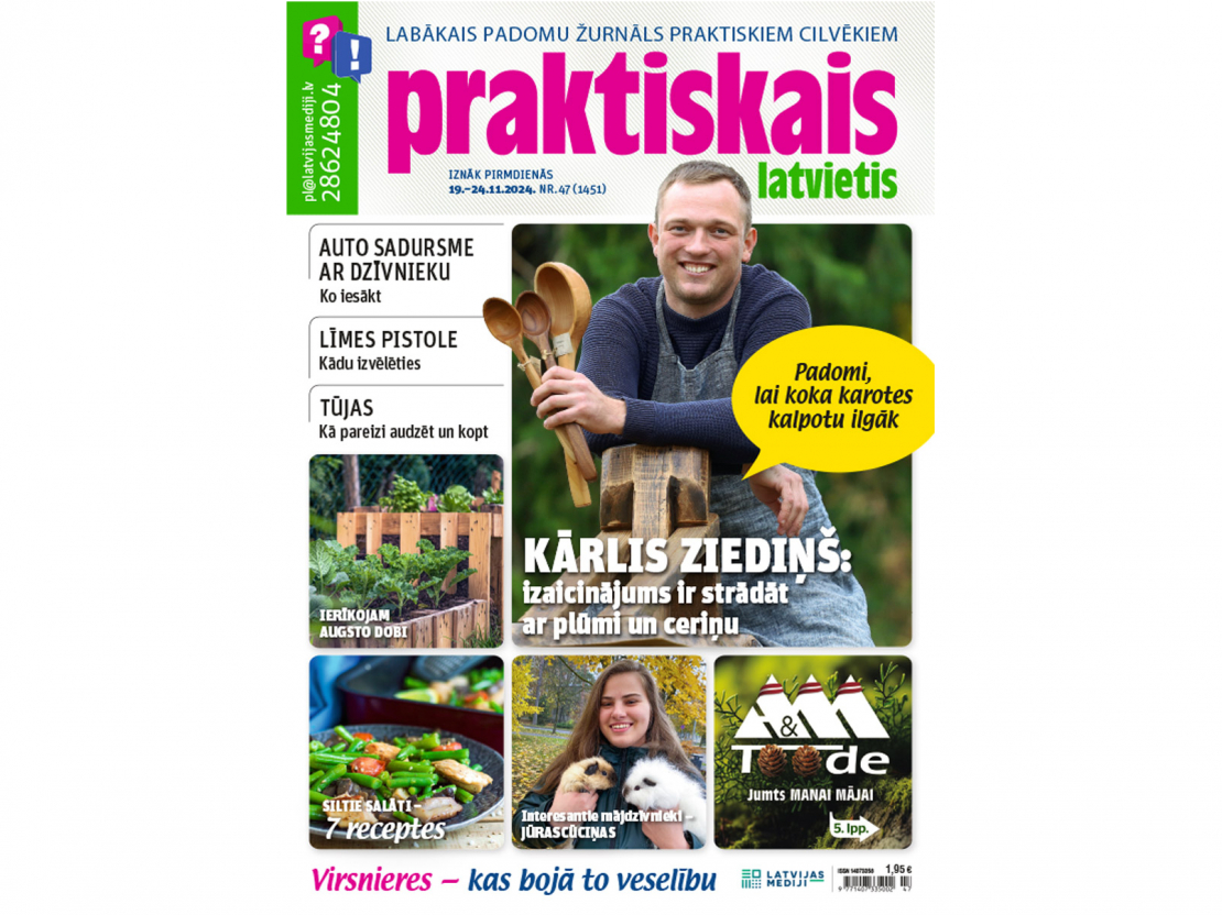 Jaunā žurnāla vāks.