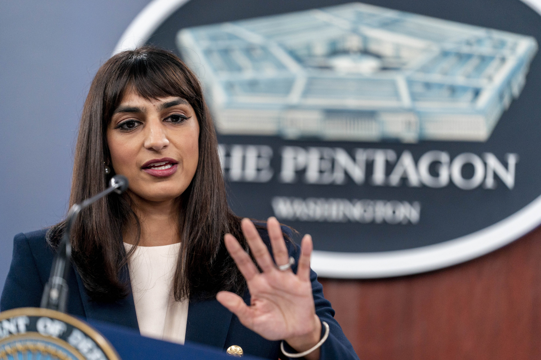Pentagona preses sekretāra vietniece Sabrina Singha.