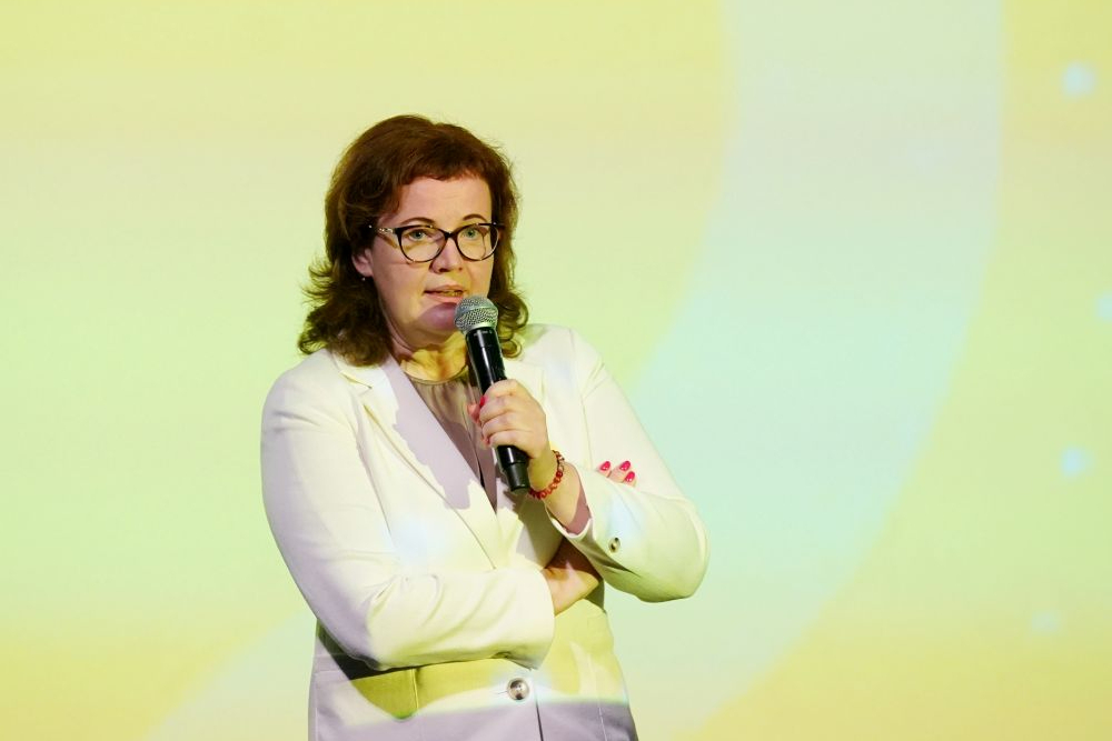 Viedās administrācijas un reģionālās attīstības ministrijas (VARAM) parlamentārā sekretāre Ilze Dambīte-Damberga.