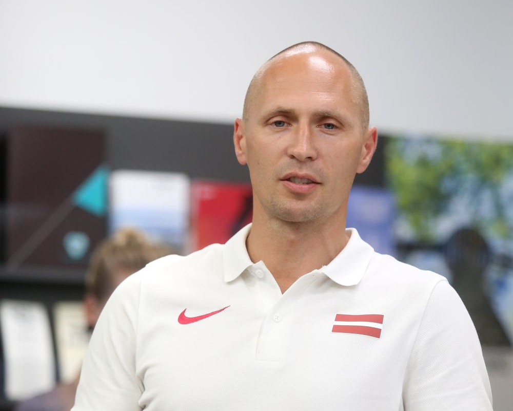 Latvijas Vieglatlētikas savienības (LVS) ģenerālsekretārs Dmitrijs Miļkevičs.