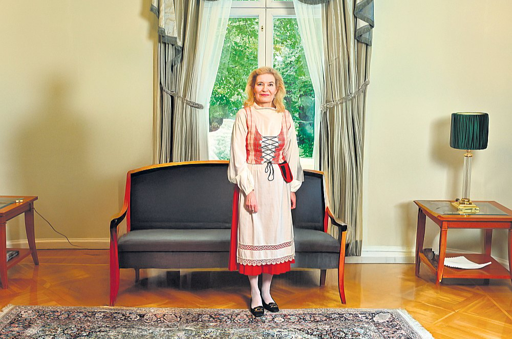 Anne Saloranta, Somijas vēstniece Latvijā.