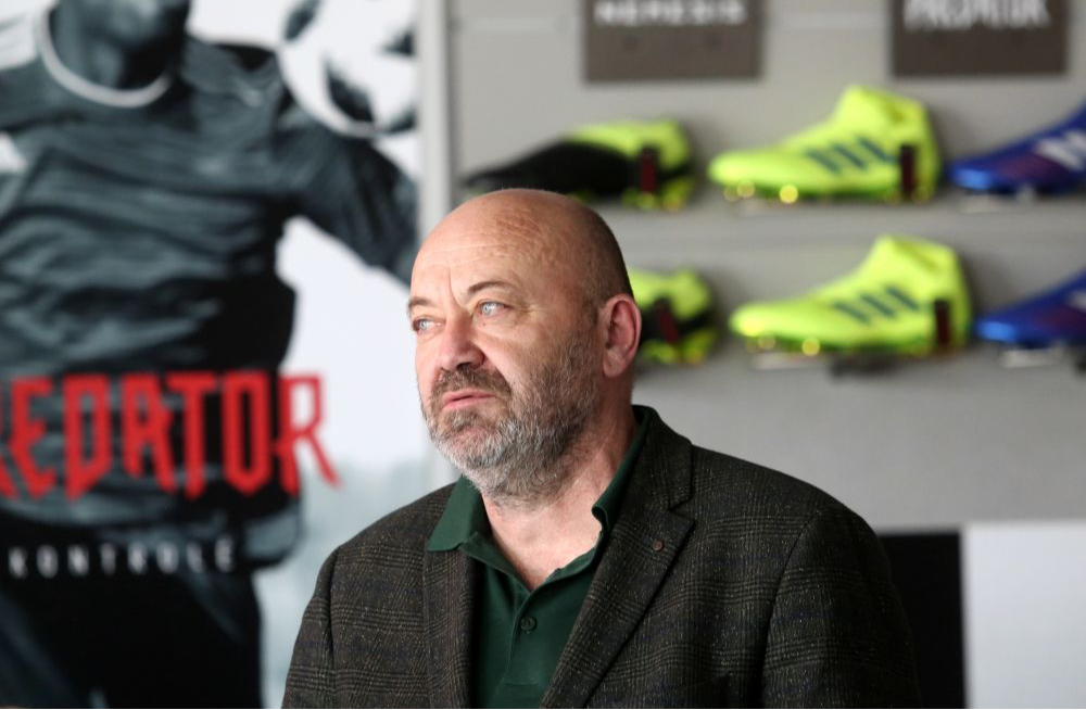 Futbolkluba kluba "Auda" izpilddirektors Juris Gorkšs. 