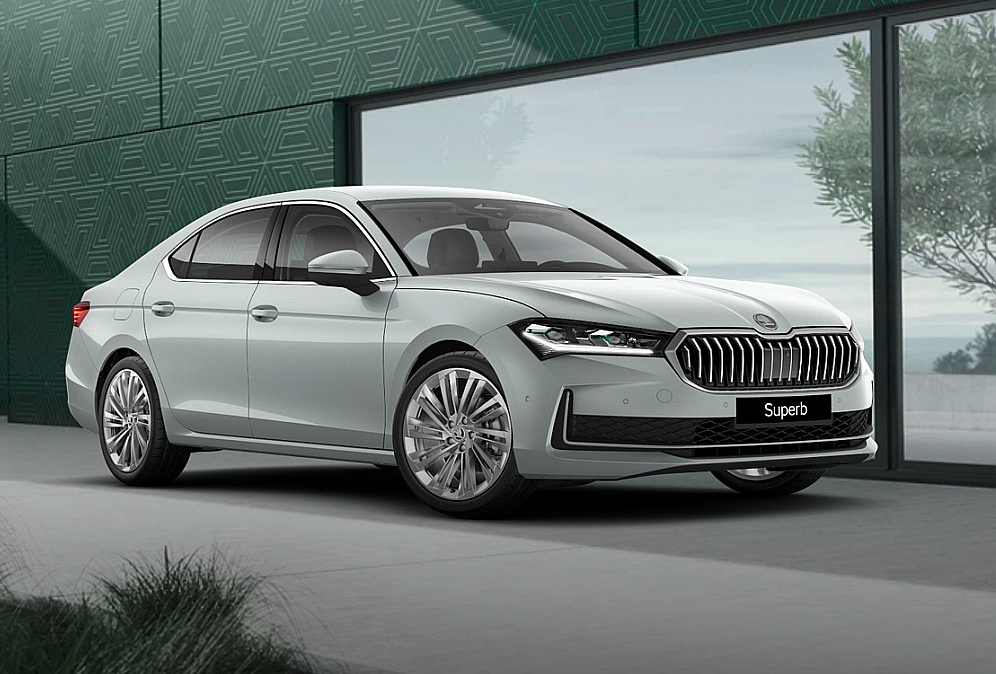 Lietuvas Gada auto "Škoda Superb".