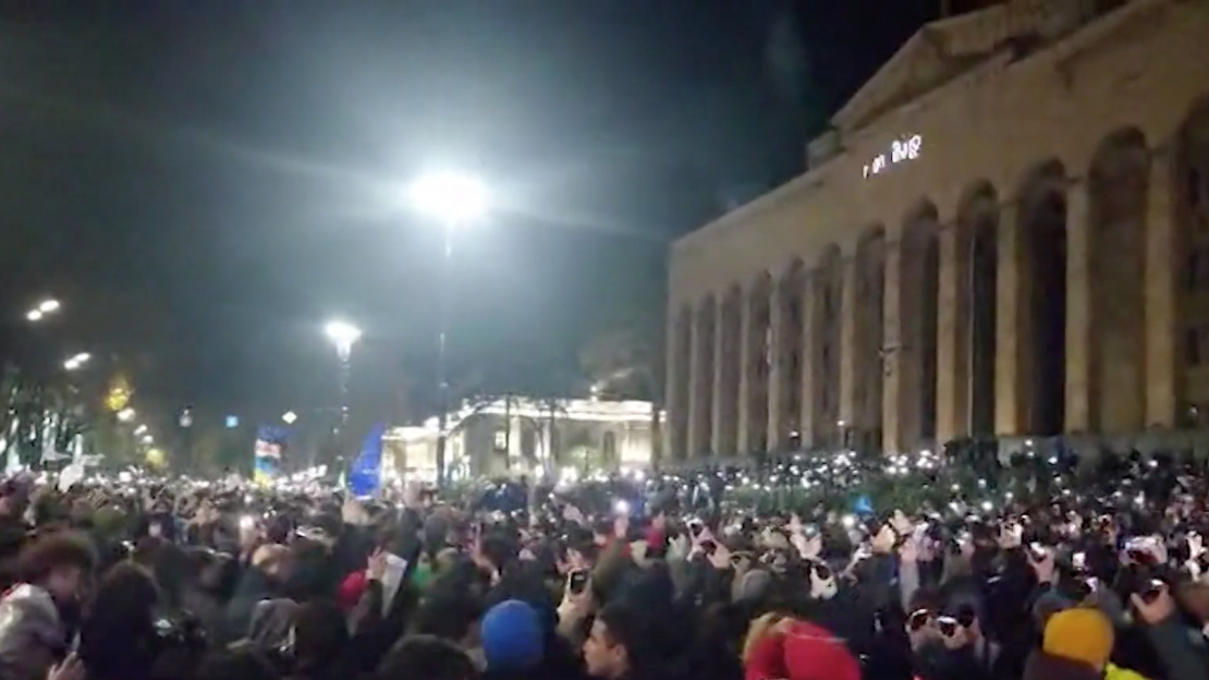 Protesti Gruzijā.