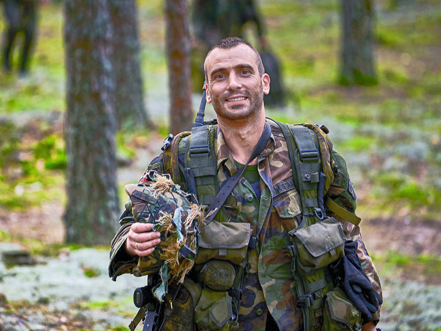 Eiropas Parlamenta deputāts Mārtiņš Staķis ir zemessargs jau deviņus gadus.