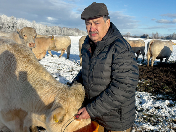 ZS "Valti" saimnieks Rihards Valtenbergs: "Latvijā patlaban uz vietas ir nopērkami mūsu pašu Šarolē šķirnes vaislas liellopi, kas vairākos rādītājos pārsniedz valstīs ar senām tradīcijām audzētos šķirnes dzīvniekus.