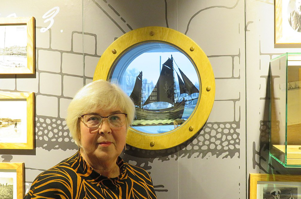 Pāvilostas novadpētniecības muzeja vadītāja Irina Kurčanova.
