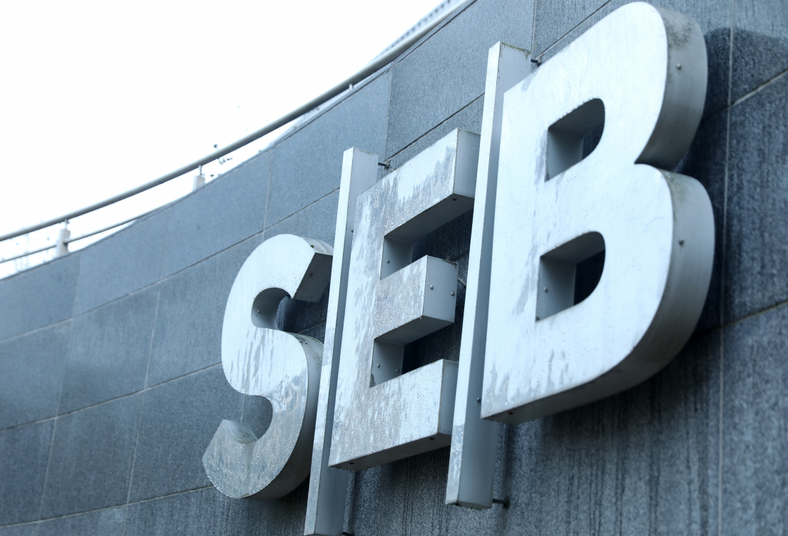 "SEB bankas" galvenā ēka Valdlaučos.