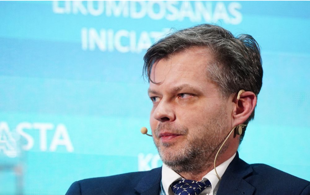 Konkurences padomes priekšsēdētājs Juris Gaiķis.
