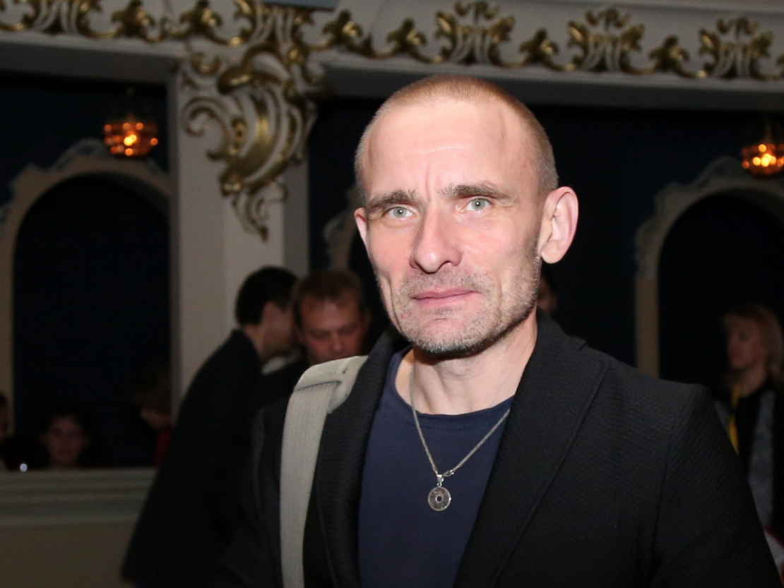 Režisors Ivars Zviedris piedalās nacionālā kinofestivāla "Lielais Kristaps" atklāšanas pasākumā.