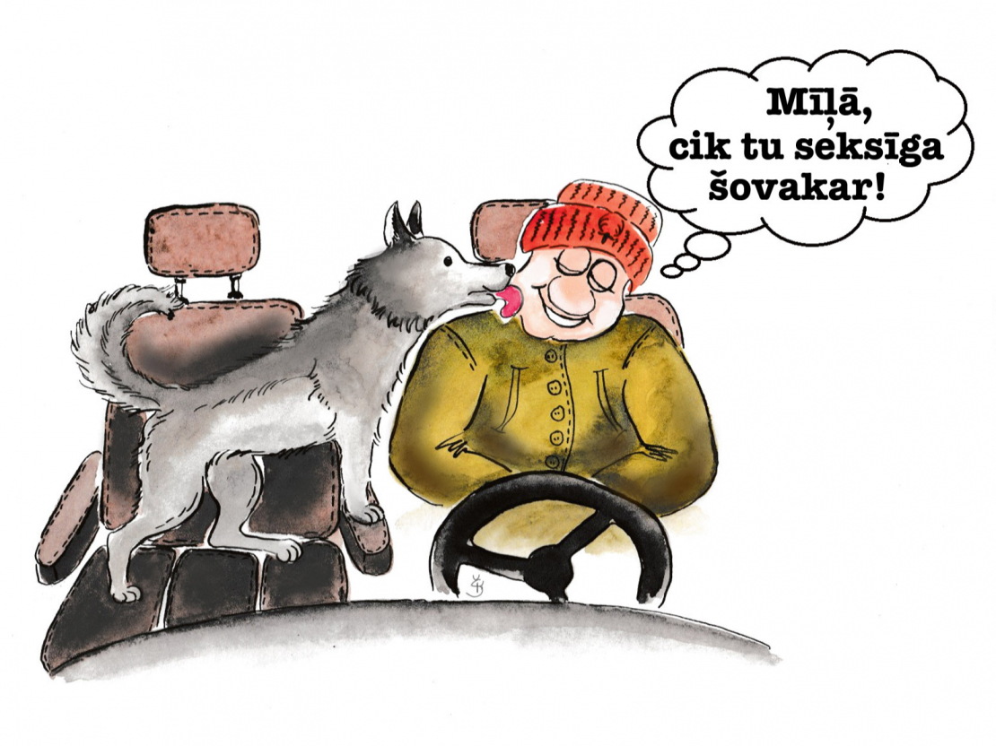 Lieliskais mednieka sapnis.