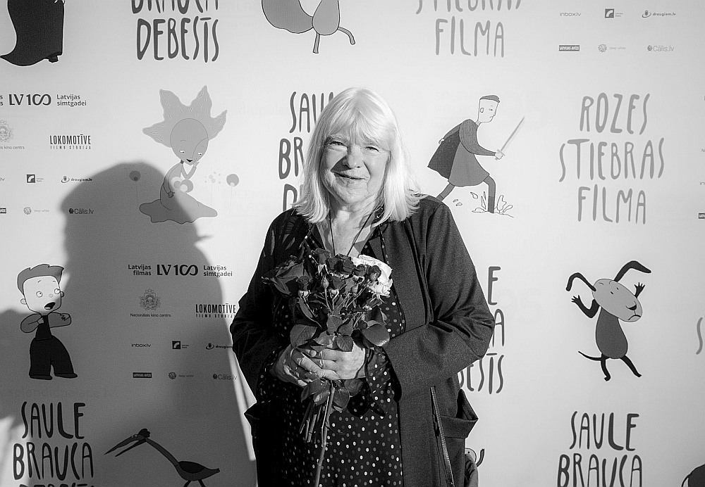 Latvijas animācijas kino leģenda, režisore Roze Stiebra (17.03.1942.–22.12.2024.).