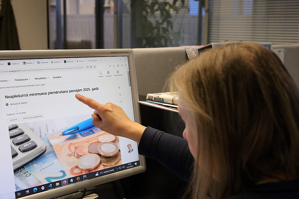 "Latvijas Avīzes" saņemtā informācija no atsevišķiem pensionāriem liecina, ka, iespējams, viņu pensijām piemērots nepareizs neapliekamais minimums.