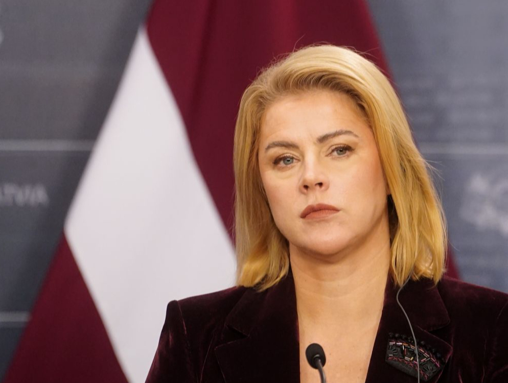 Ministru prezidente Evika Siliņa.